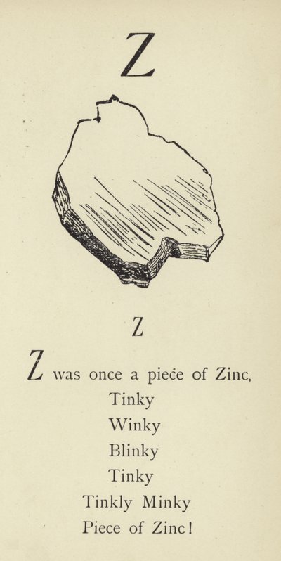 文字Z 作： Edward Lear
